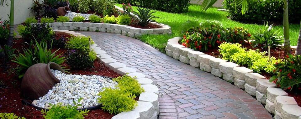 Wood fence and landscaping project